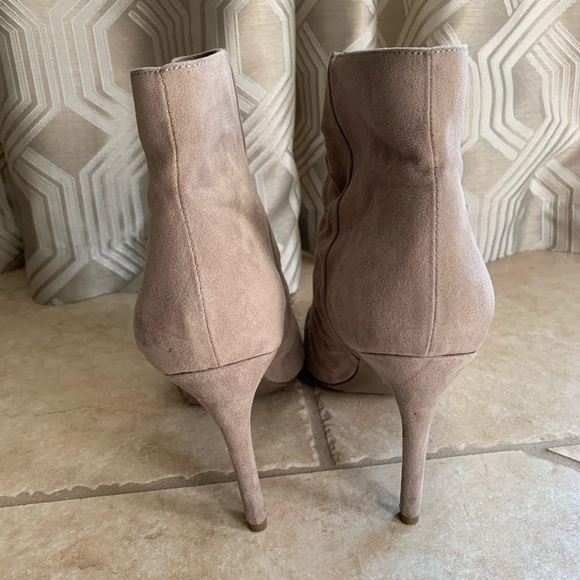 Taupe Ankle Boots - Picture 4 of 7